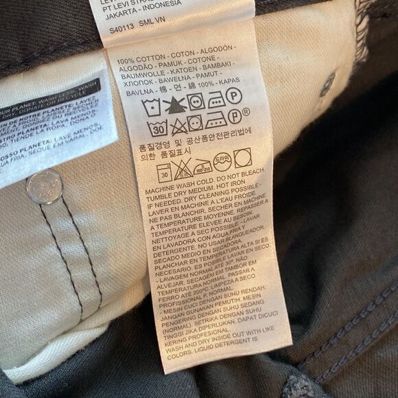 NWOT Levis Mens 505 Regular Fit Black Jeans - Picture 11 of 13